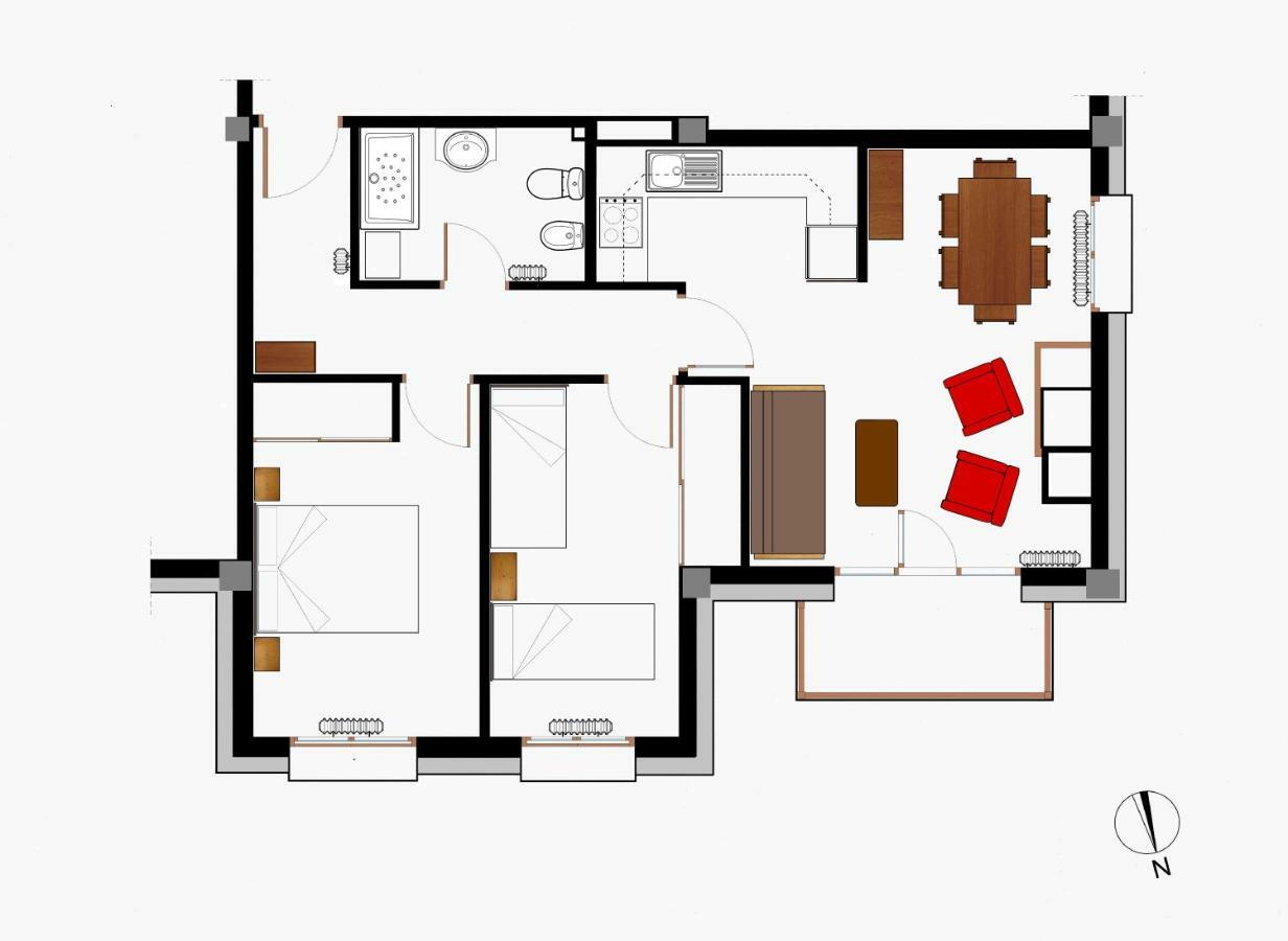 Ferienwohnung B13 - La Granja 2º - Villmor Benasque Exterior foto